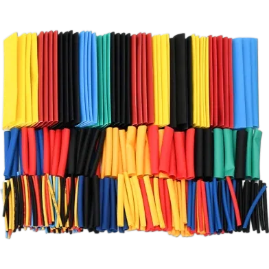 8 Types Heat Shrink Tubes 1mm to 10mm - 328Pcs - Rokomari product